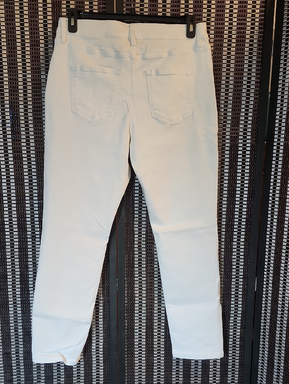 Liz Claiborne Mid-rise White Jean Sz12 - Picture 3 of 5